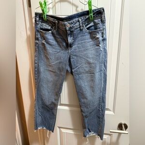 Silver Jeans Blue Straight Leg Classic Denim Suki Midrise